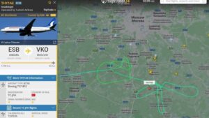 Mai multe drone interceptate în apropiere de Moscova, zborurile de pe Aeroportul Vnukovo – anulate