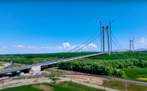 „Golden Gate de România” se deschide joi circulației. Klaus Iohannis, prezent la inaugurare