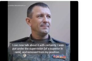 The New York Times: Declarația unui general rus demis, semn al degringoladei la vârful armatei ruse