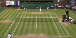 VIDEO. Carlos Alcaraz l-a învins pe Novak Djokovic și a câștigat finala de simplu masculin de la Wimbledon