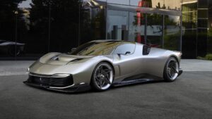 VIDEO. Ferrari KC23 și-a făcut debutul. Mașina va fi expusă la Muzeul Ferrari din Maranello
