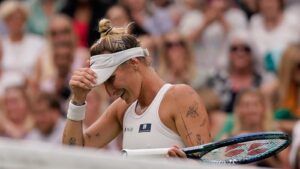 Marketa Vondrousova face istorie. Sportiva a învins-o pe Ons Jabeur