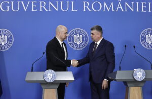 Ciolacu și Șmîhal au discutat despre dublarea volumului tranzitului de cereale din Ucraina