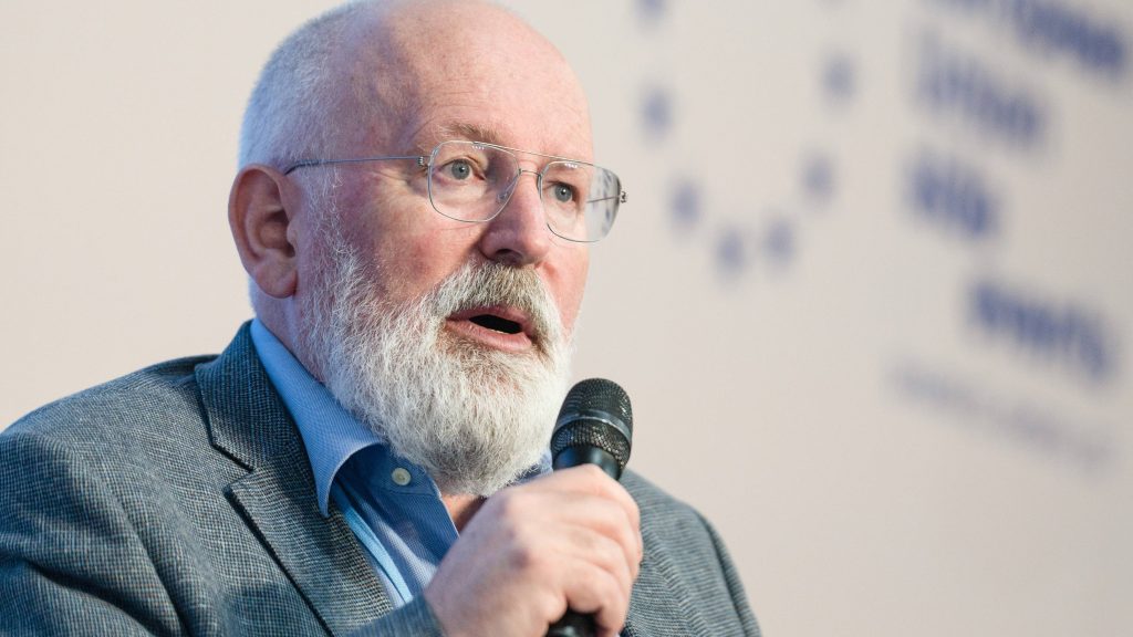 Frans Timmermans demisionează din funcția de vicepreședinte al Comisiei Europene