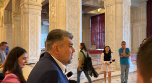 Ciolacu, către presa care l-a „fugărit” în Parlament: Sănătate multă!