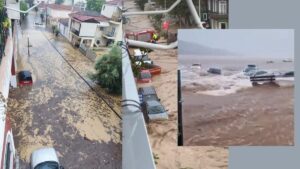 EXCLUSIV | IMAGINI ȘOCANTE | Mărturiile unei românce, în mijlocul inundațiilor catastrofale din Grecia. „Este sfârșitul lumii… un blestem” EXCLUSIV | IMAGINI ȘOCANTE