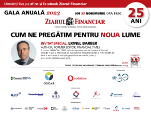 Ziarul Financiar sărbătorește 25 de ani. Cristian Hostiuc îți spune cum au fost acești 25 de ani pentru România, dar și pentru Ziarul Financiar