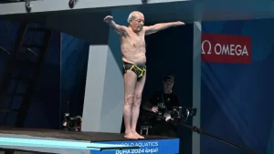 Taghi Askari efectuează o scufundare la Campionatele Mondiale