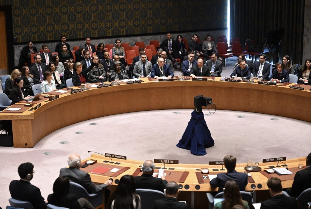 SUA motivează BLOCAREA unui plan de armistițiu în Consiliul de Securitate ONU /Mahmoud Abbas condamnă acțiunea Washingtonului