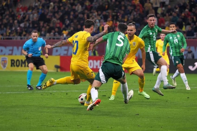 Echipa națională a terminat la egalitate meciul cu Irlanda de Nord
