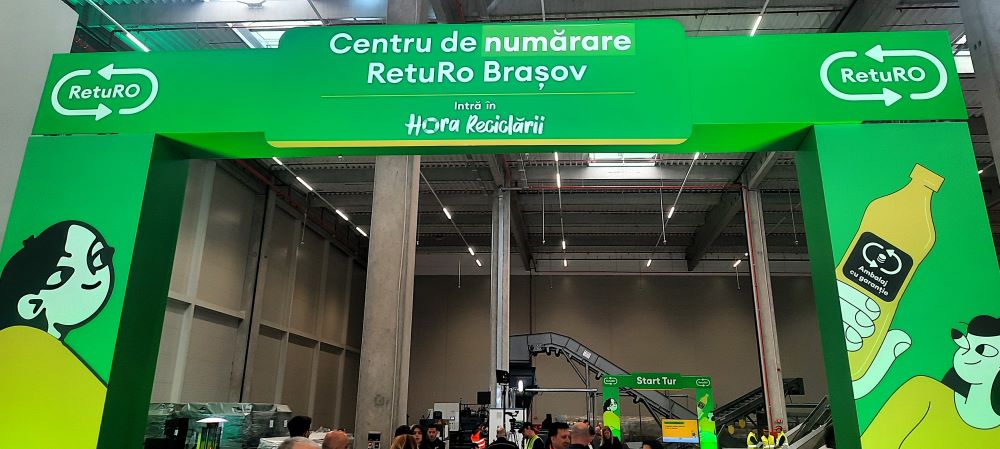 RetuRO a deschis al treilea Centru de numărare și sortare a ambalajelor, la Brașov
