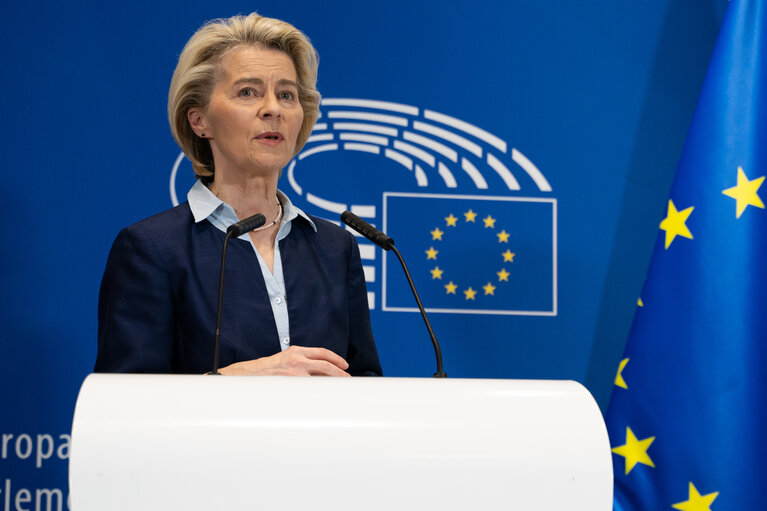 Disensiuni între Ursula von der Leyen și Parlamentul European