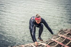 Anouk Garnier a doborât recordul mondial la alpinism pe frânghie