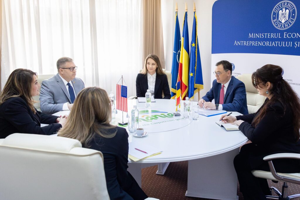Ministrul Economiei: România poate deveni un hub investițional pentru companiile din SUA