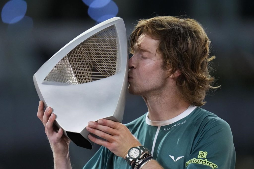 Andrei Rublev a câştigat turneul ATP Masters 1000 de la Madrid