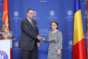 Odobescu: România va continua să sprijine procesul de aderare europeană a Muntenegrului