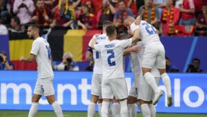 Slovacia învinge Belgia cu 1-0 pe Frankfurt Arena