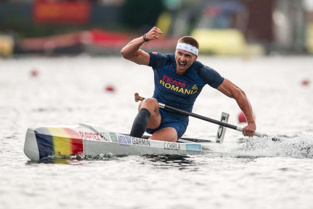 Cătălin Chirilă este campion european în proba olimpică de canoe