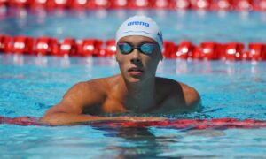 David Popovici câștigă medalia de aur în proba de 100 m liber
