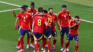 Spania câștigă duelul cu Croația de pe Olympiastadion