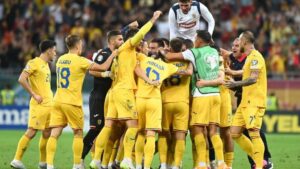 Naţionala de fotbal a României a învins Lituania, cu 3-1