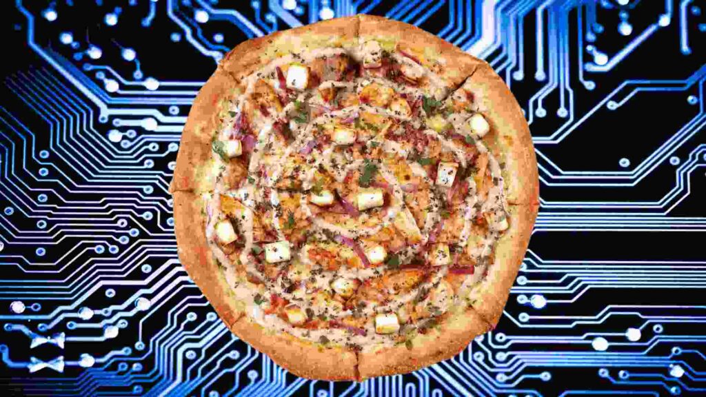 O pizza creată de ChatGPT a devenit virală în Dubai.