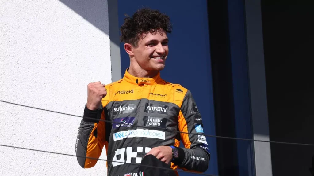 Lando Norris este penalizat la Grand Prix SUA