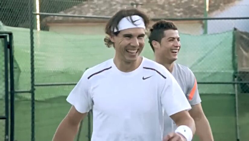 Cristiano Ronaldo îi transmite un mesaj lui Rafael Nadal
