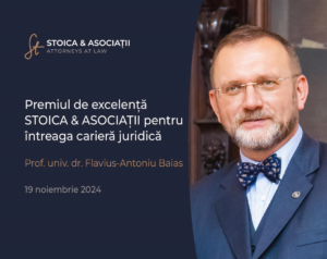 Premiul de excelență pentru întreaga carieră juridică
