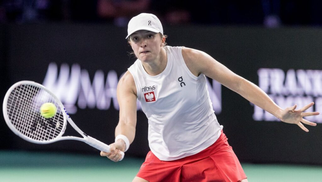 Iga Swiatek a fost suspendată din tenis pentru o lună