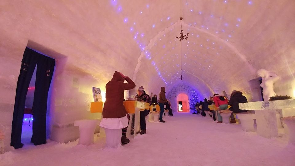 Hotelul de gheață de la Bâlea Lac se deschide de Crăciun