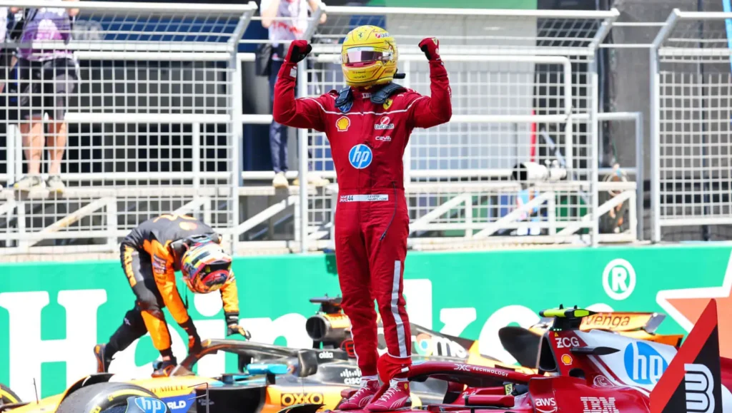 Hamilton obține prima victorie la Ferrari la Marele Premiu al Chinei