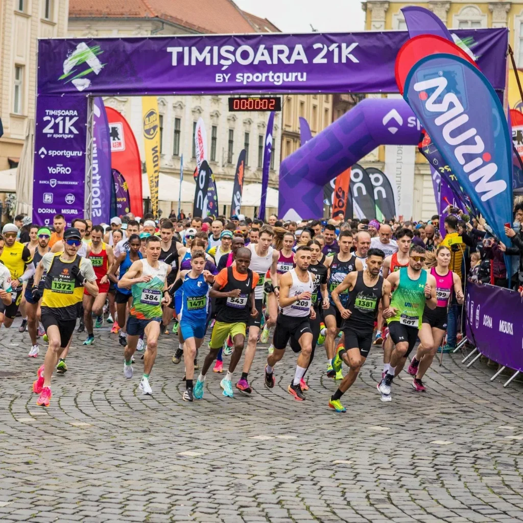 Timișoara 21k reunește astăzi alergători din 21 de țări
