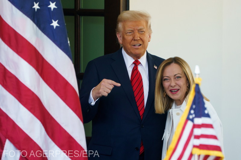 Întâlnire Trump – Meloni la Washington