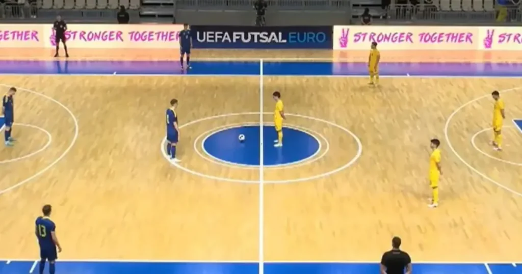 Gestul făcut de România la un meci de futsal împotriva Ucrainei