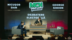 Simion s-a răzgândit din nou și nu s-a mai dus la dezbaterea moderată de Micutzu. Plus o minciună