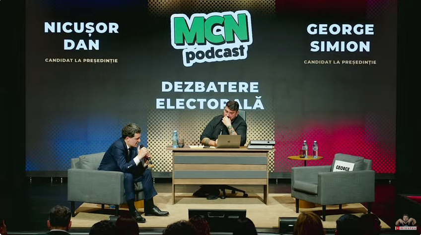 Simion s-a răzgândit din nou și nu s-a mai dus la dezbaterea moderată de Micutzu. Plus o minciună