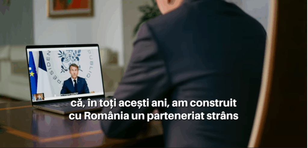 Nicușor Dan vorbește cu Emmanuel Macron, după atacurile lui Simion la adresa președintelui francez