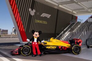 Mickey Mouse face parte din campania Formula 1 din 2026
