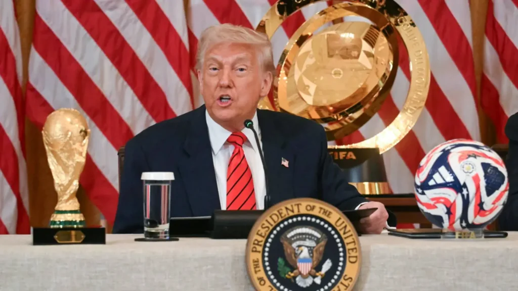 Infantino i-a lăudat pe Trump și JD Vance