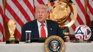 Infantino i-a lăudat pe Trump și JD Vance