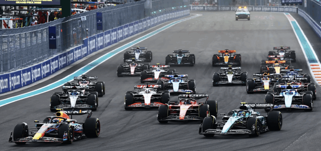 La Miami, cursa de Formula 1devine un spectacol de lux