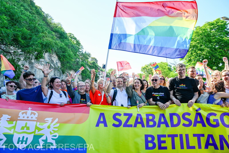 Participarea masivă la Parada Pride din Budapesta, un mesaj clar adresat lui Viktor Orban