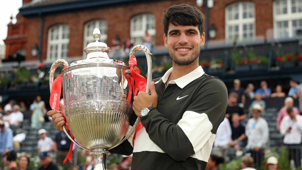 Alcaraz a câştigat pentru a doua oară turneul de la Queen’s Club