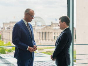 Nicușor Dan și Friedrich Merz au discutat despre războiul hibrid al Rusiei în interiorul Europei