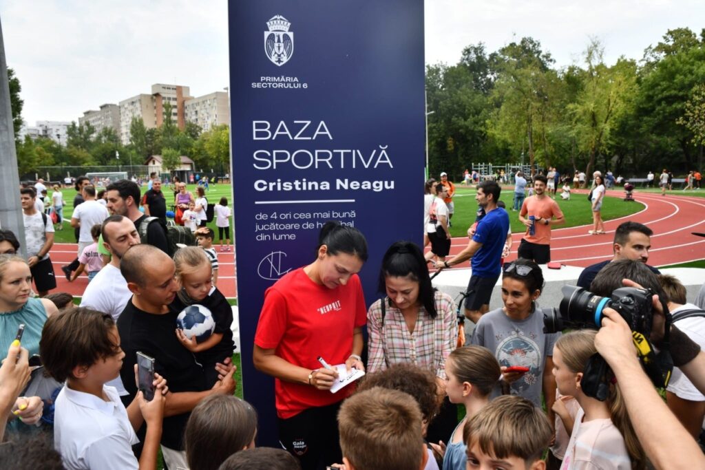 Cea mai nouă bază sportivă poartă numele Cristinei Neagu