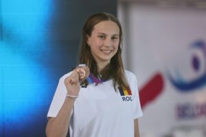 Daria Silişteanu a cucerit medalia de argint la 100 m spate