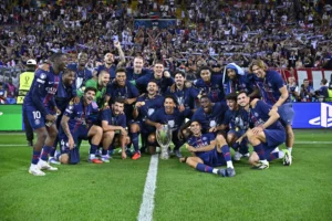 PSG câștigă Supercupa Europei, după 2-2 în 90 de minute