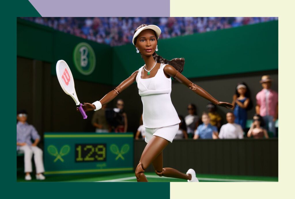 Venus Williams are o nouă păpușă Barbie