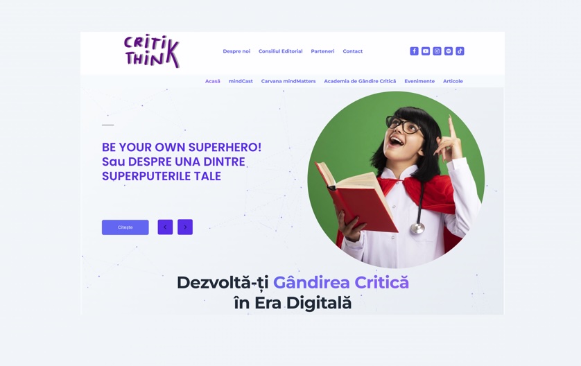 S-a lansat CritikThink | EurActiv